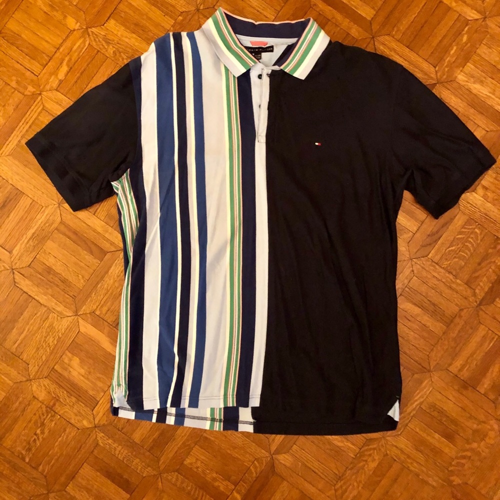 Tommy Hilfiger Stripe Polo XXL